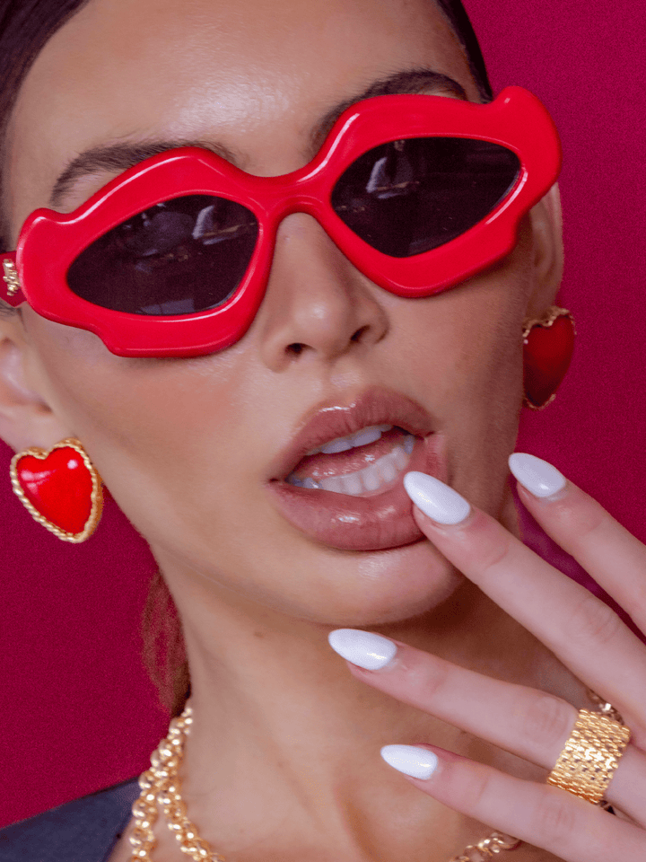 Emma Pills | Red Hot Earrings