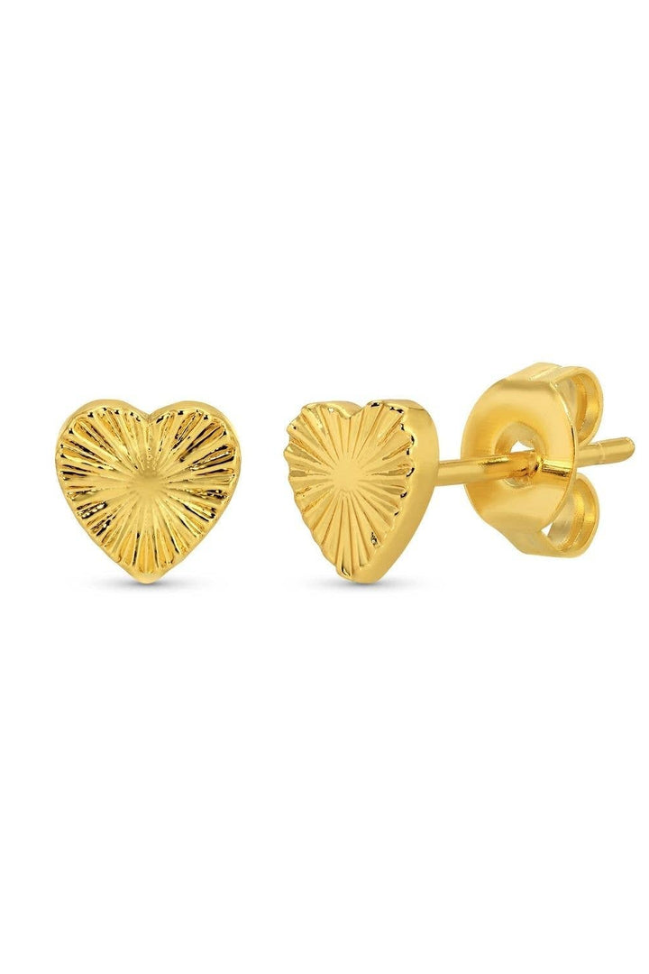 Heart Burst Studs