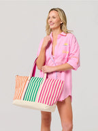 Boardwalk Stripe Tote
