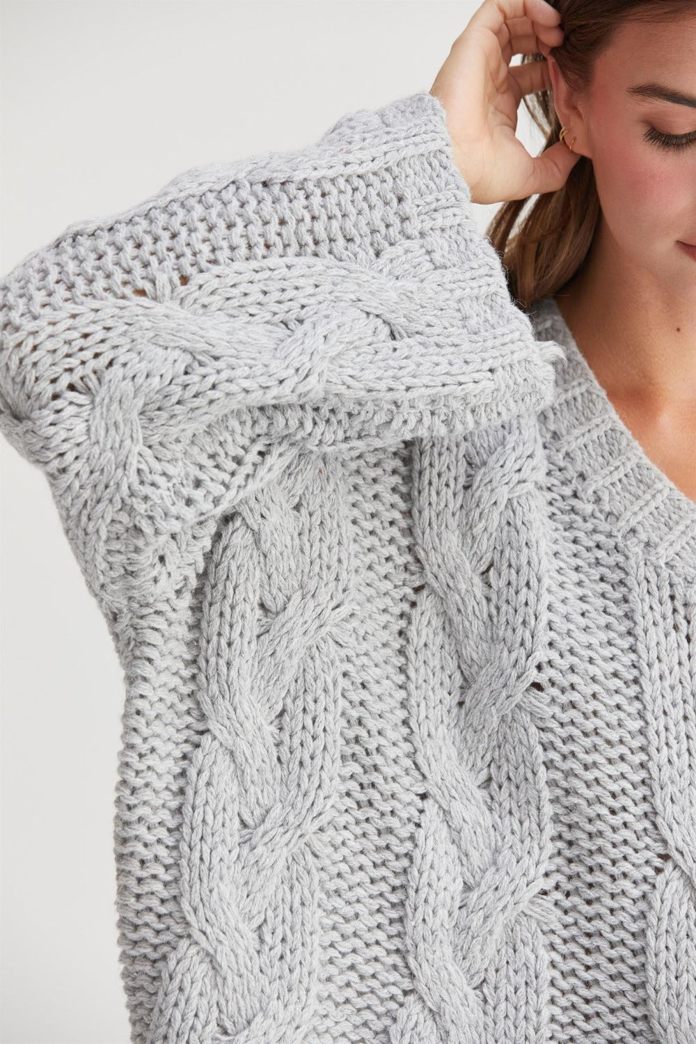 Stowe Cable Knit Sweater