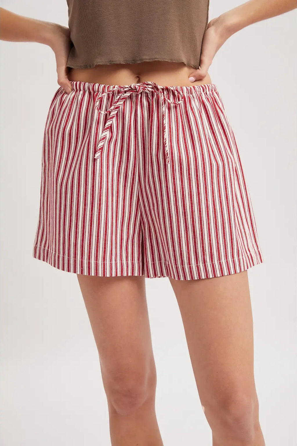 The Americana Stripe Drawstring Shorts