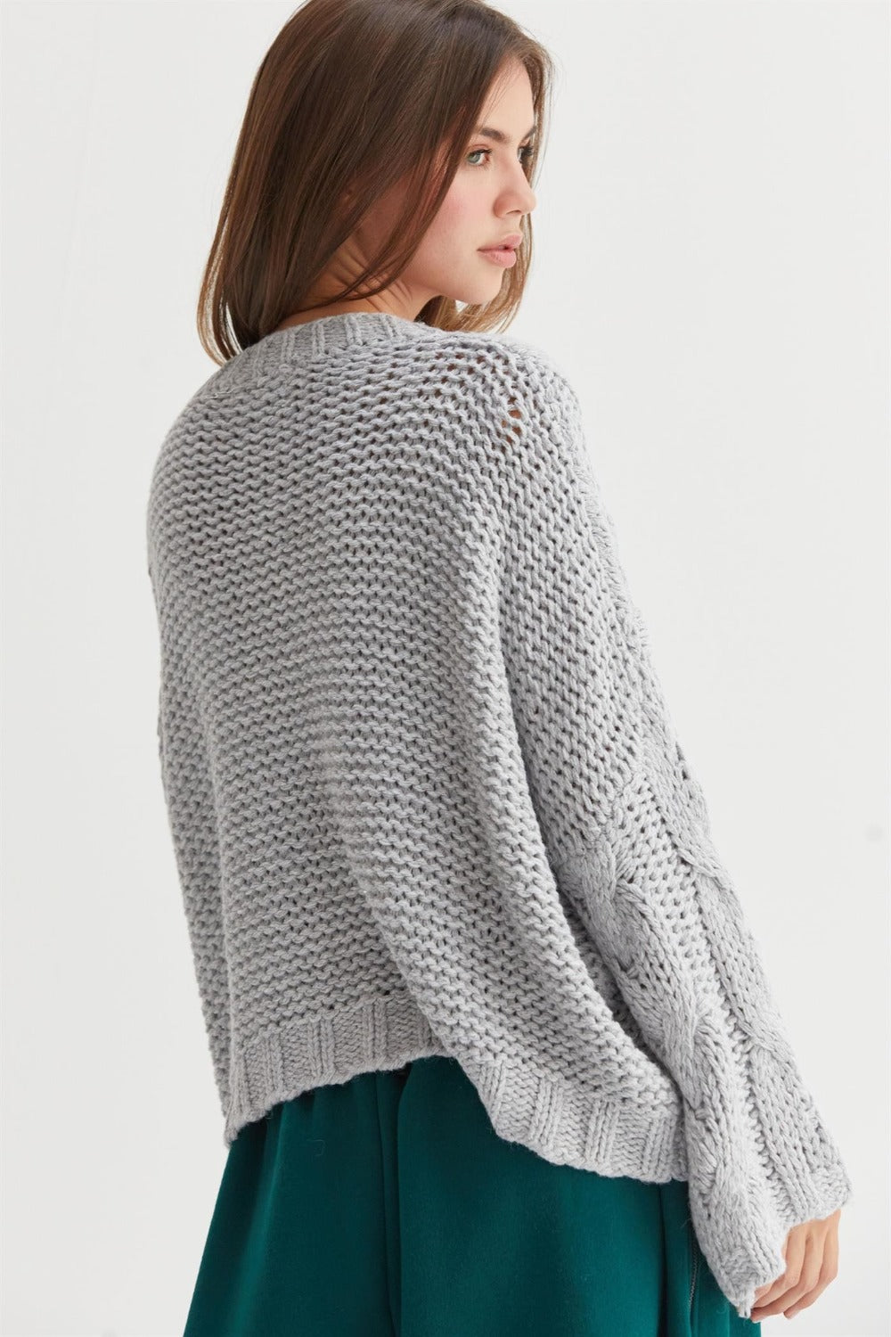 Stowe Cable Knit Sweater