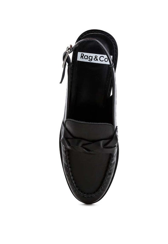 London Leather Loafers