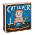 Cat Lover Sardines Square Safety Matches