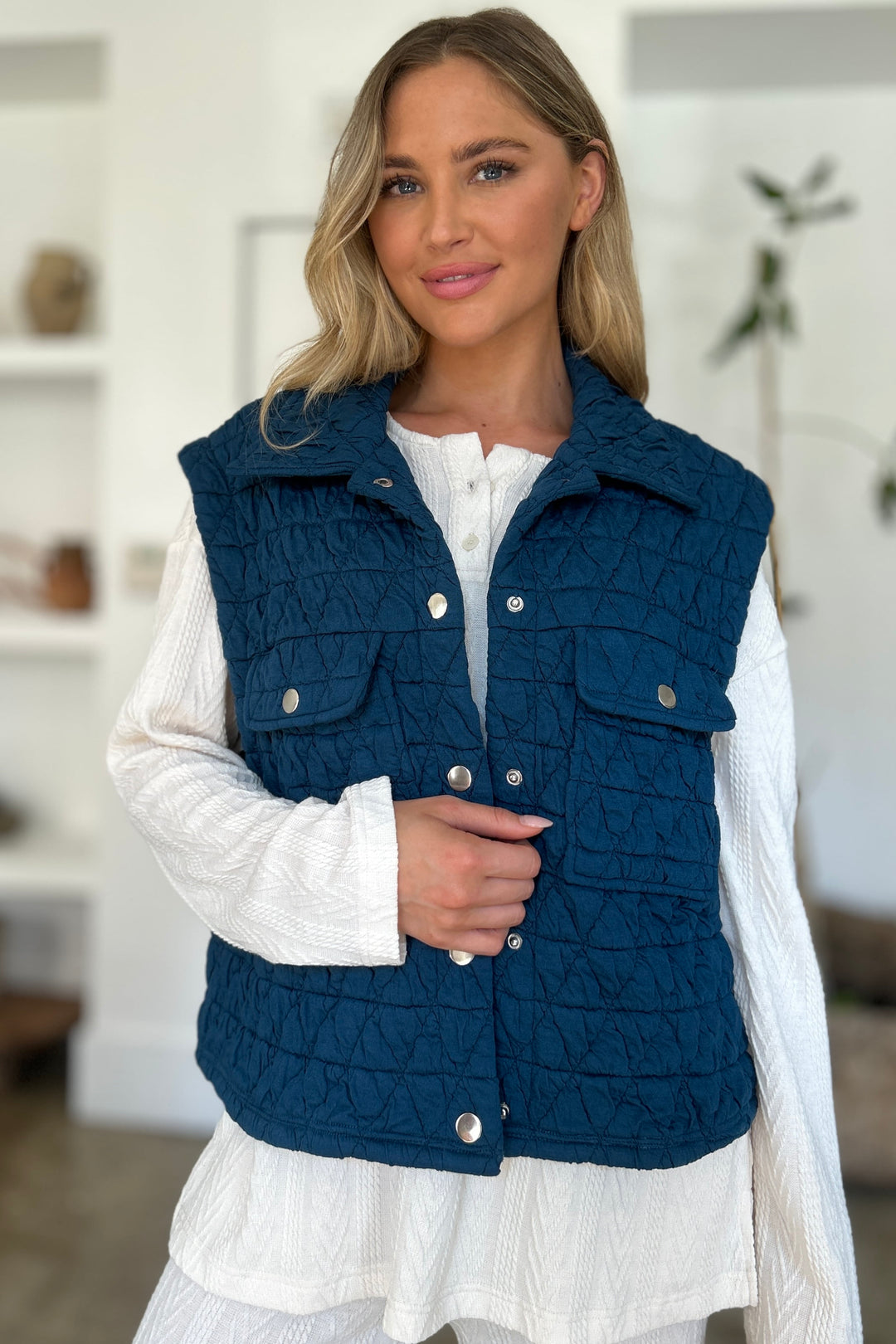 Bar Harbor Snap Down Vest