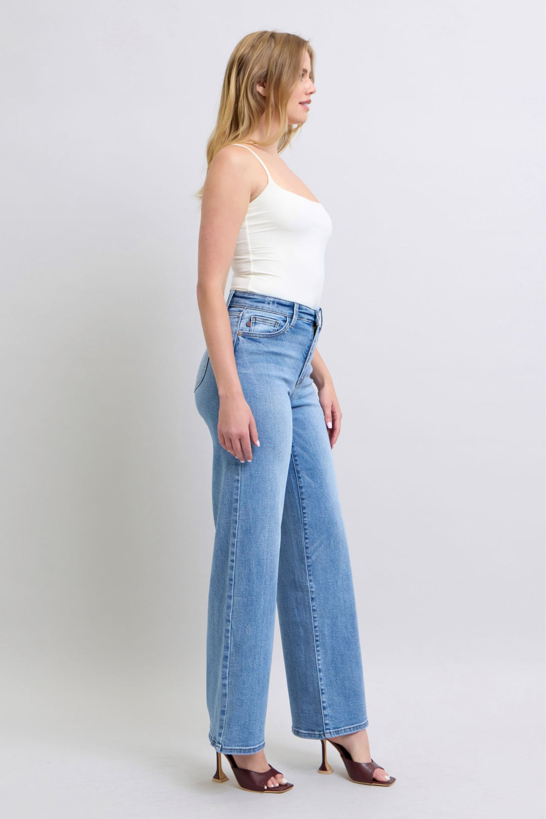 Judy Blue | High Waist Wide Leg Jeans