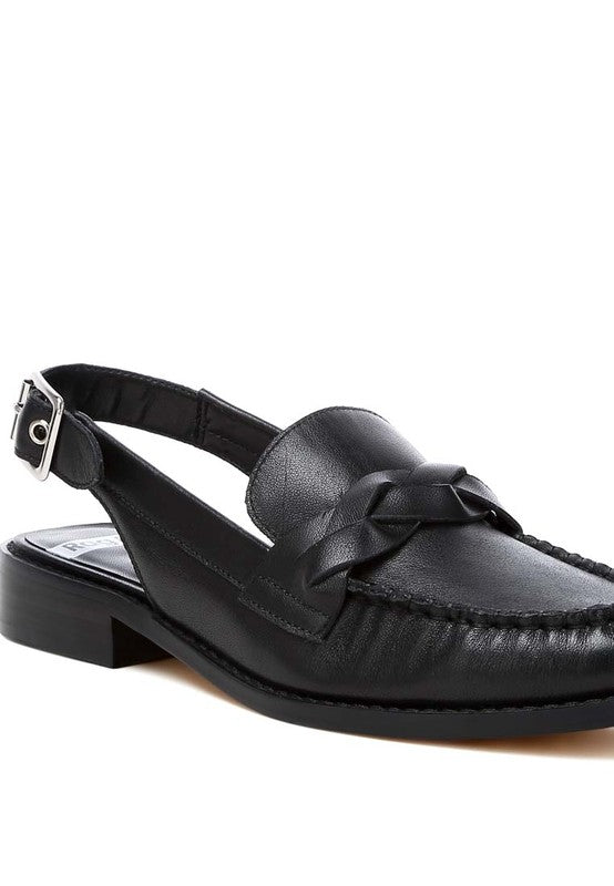 London Leather Loafers