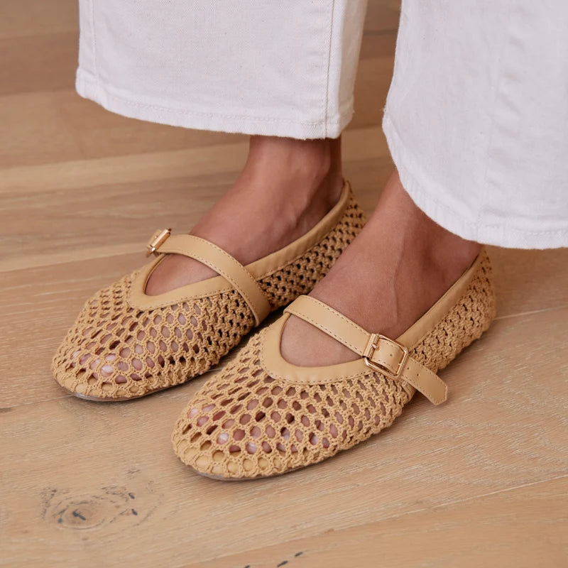 COCONUTS BY MATISSE | NOLITA MESH BALLET FLAT