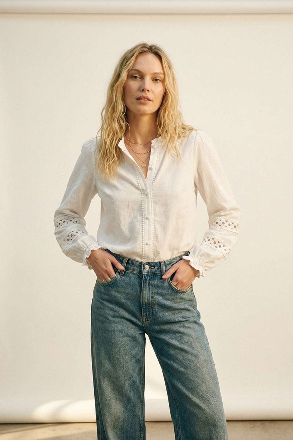 The Heirloom Lace Blouse