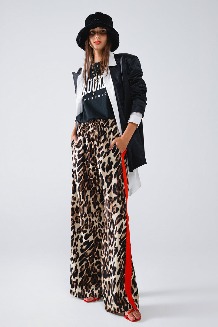 Wild Streak Leopard Pants