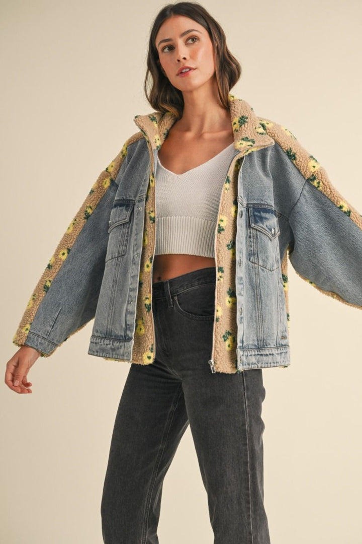 The Petal & Denim Jacket