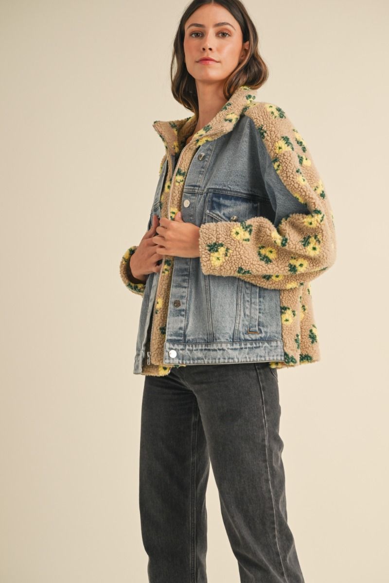The Petal & Denim Jacket