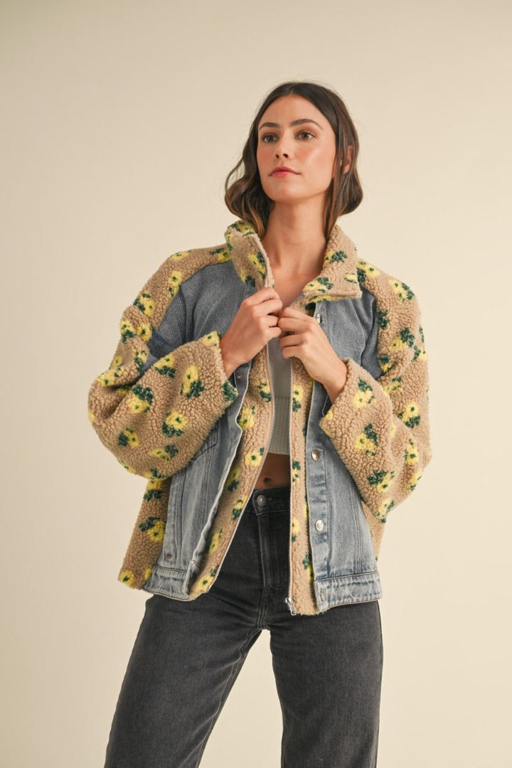 The Petal & Denim Jacket
