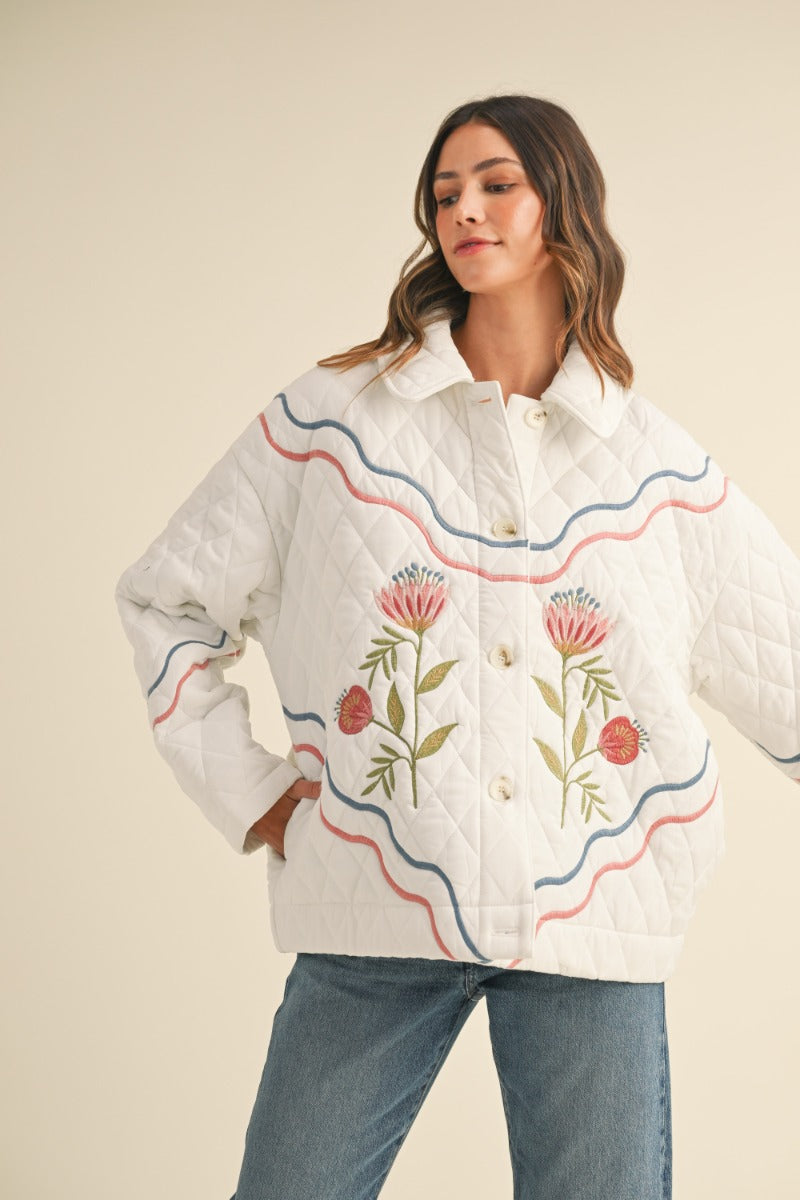 The Jardin Quilted Jacket