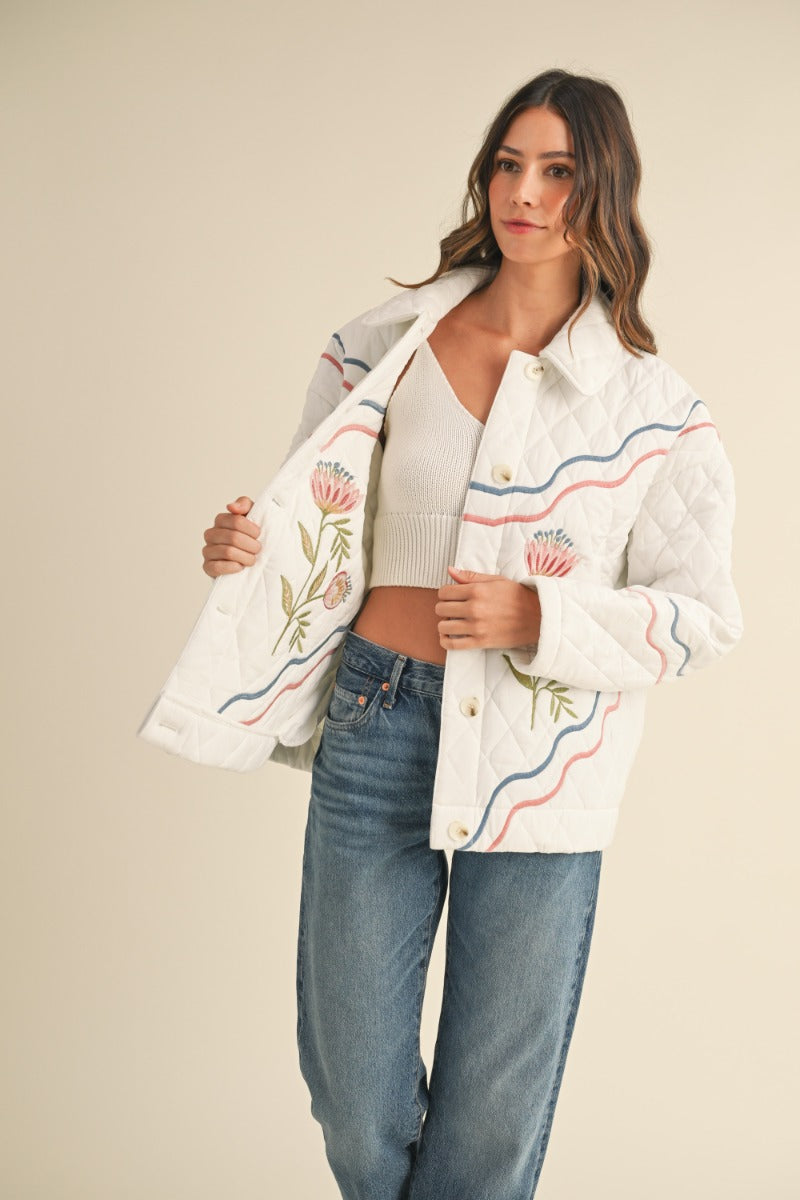 The Jardin Quilted Jacket