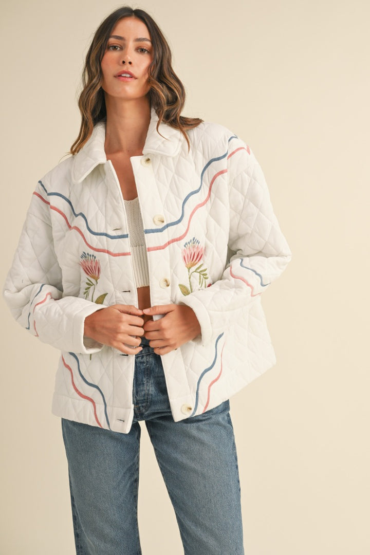 The Jardin Quilted Jacket