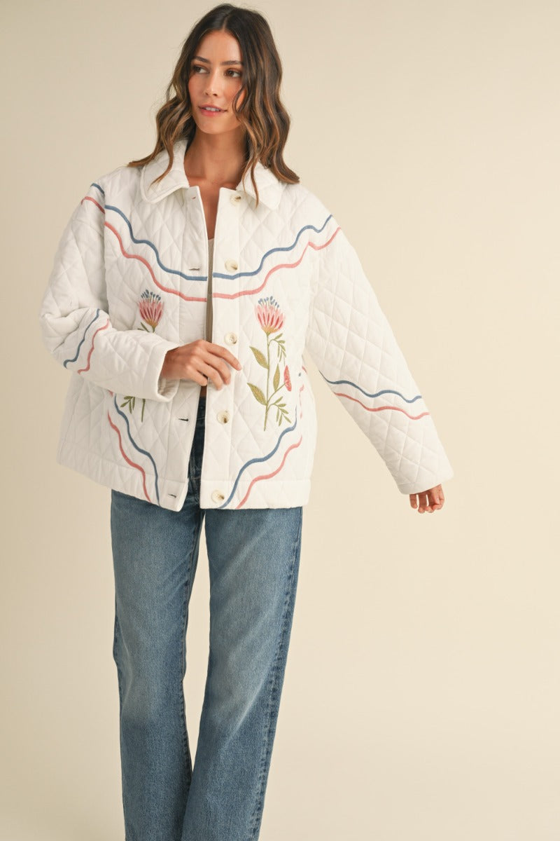 The Jardin Quilted Jacket