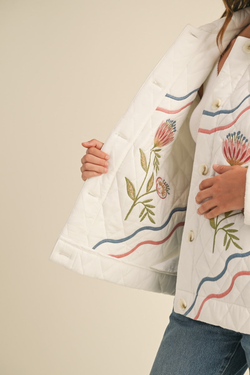 The Jardin Quilted Jacket