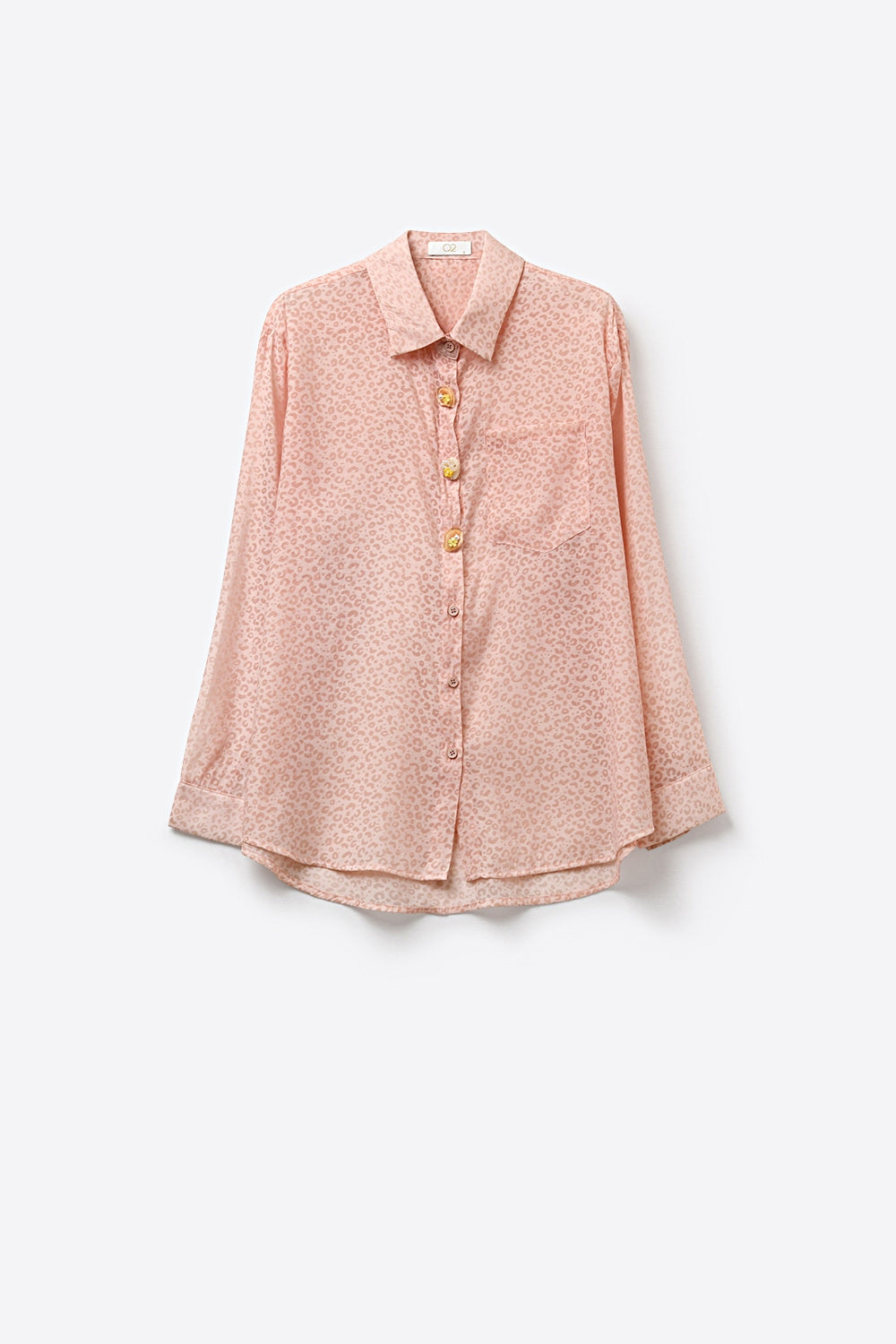 The Barely Leopard Blouse