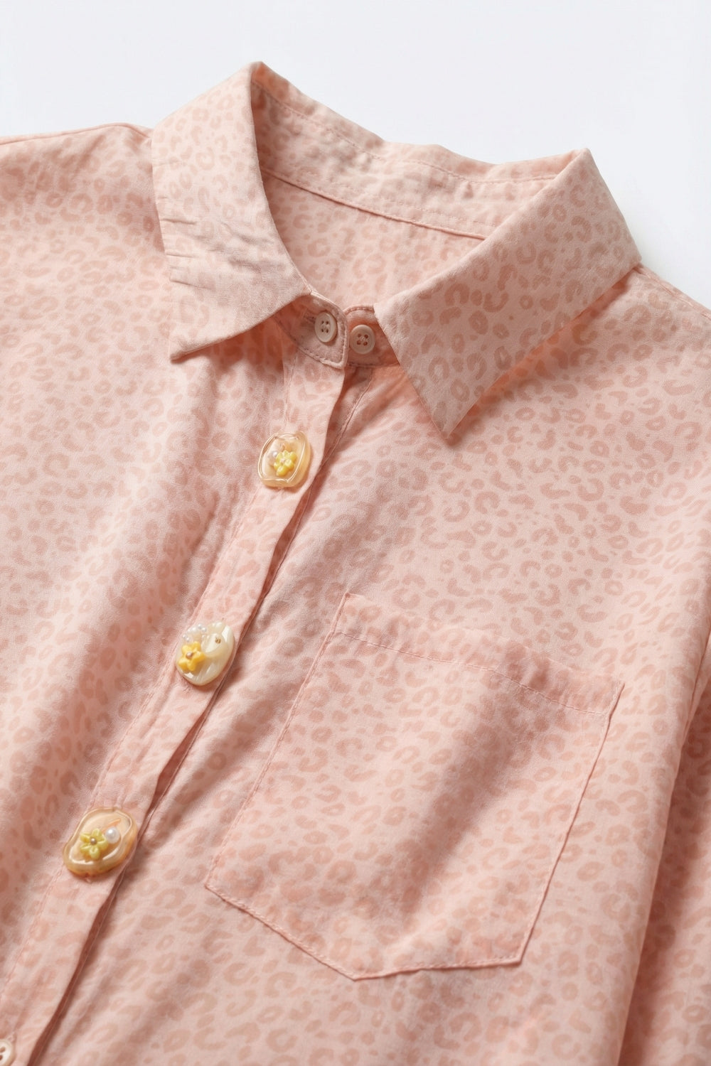 The Barely Leopard Blouse