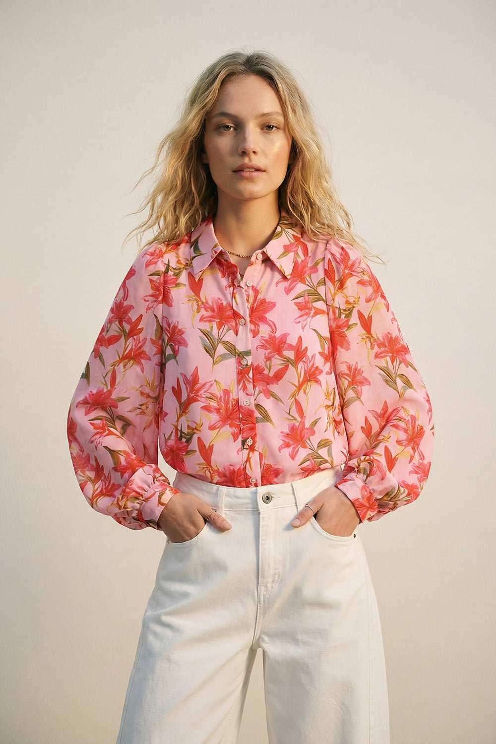 The Petal Poise Blouse