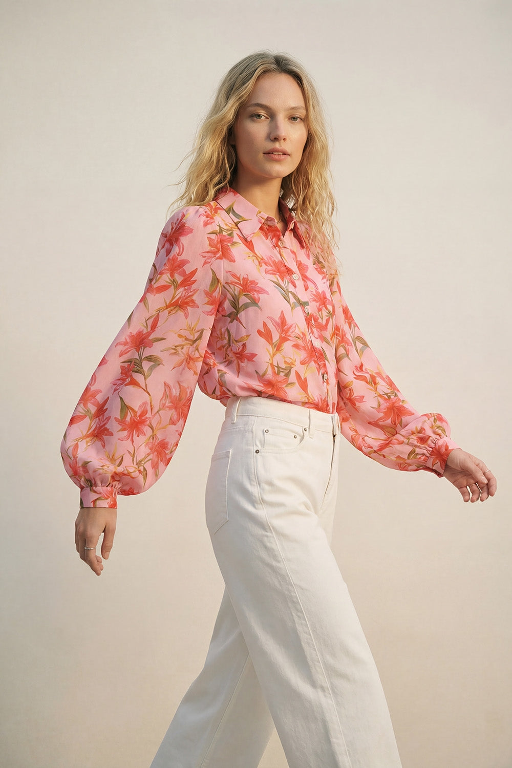 The Petal Poise Blouse