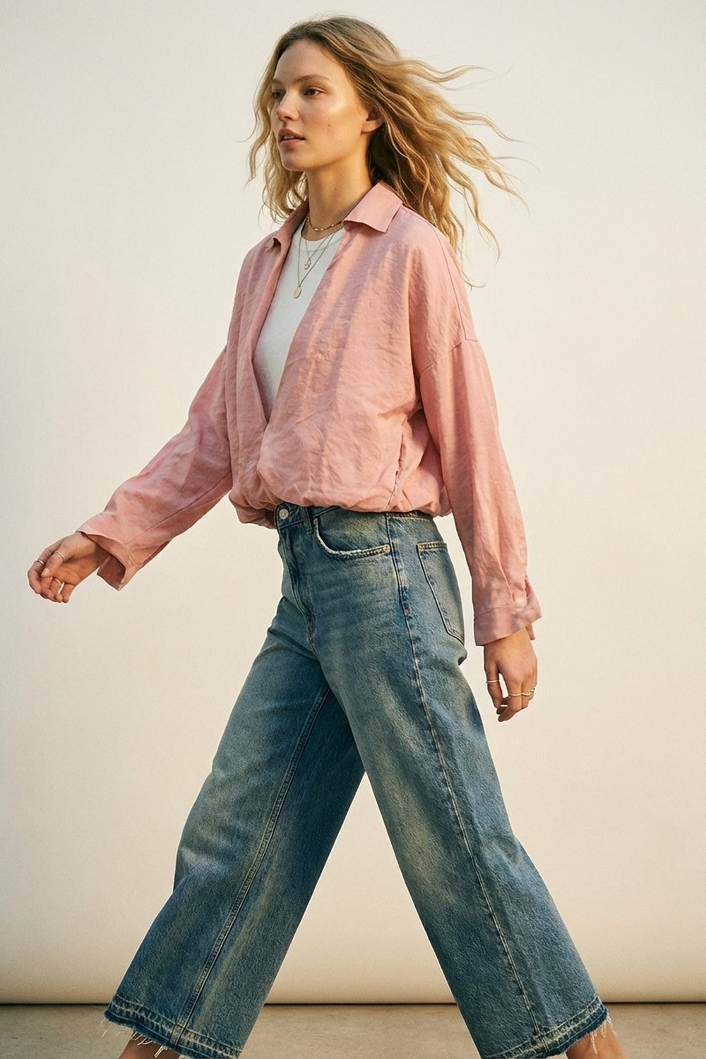The Dusty Rose Layering Shirt