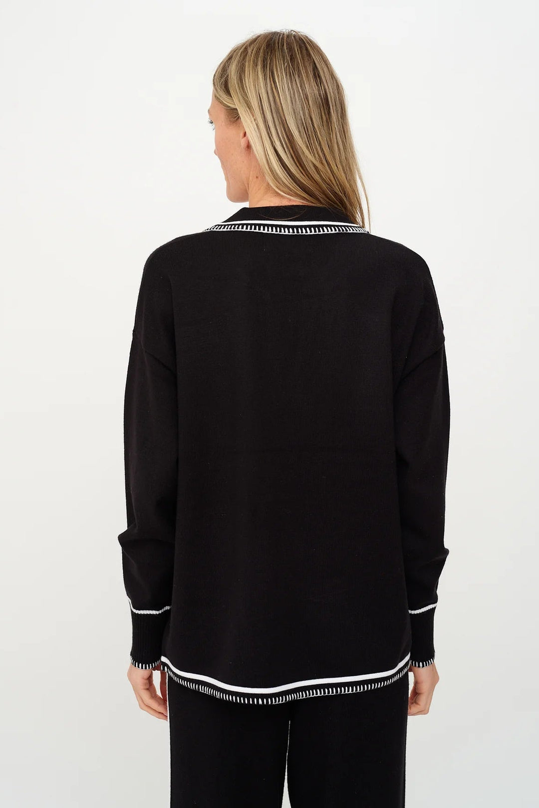 SIX FIFTY | Kellie Stitched V-Neck Top