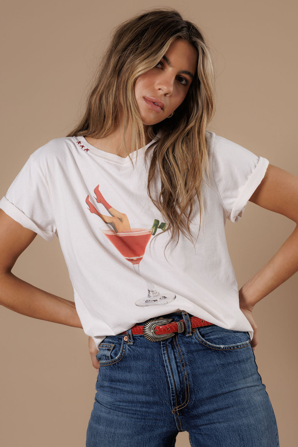 Martini Legs Tee