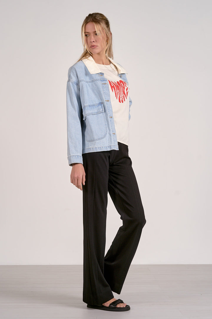 The Everyday Light Wash Denim Jacket