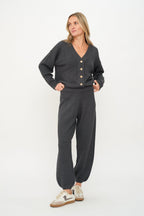 Molly Waffle Sweater Pant