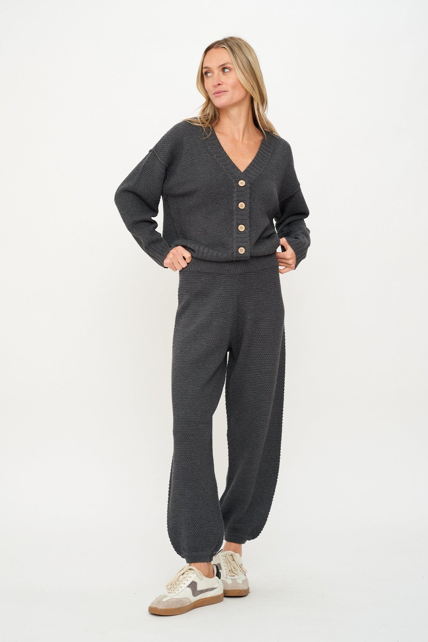 Molly Waffle Sweater Pant