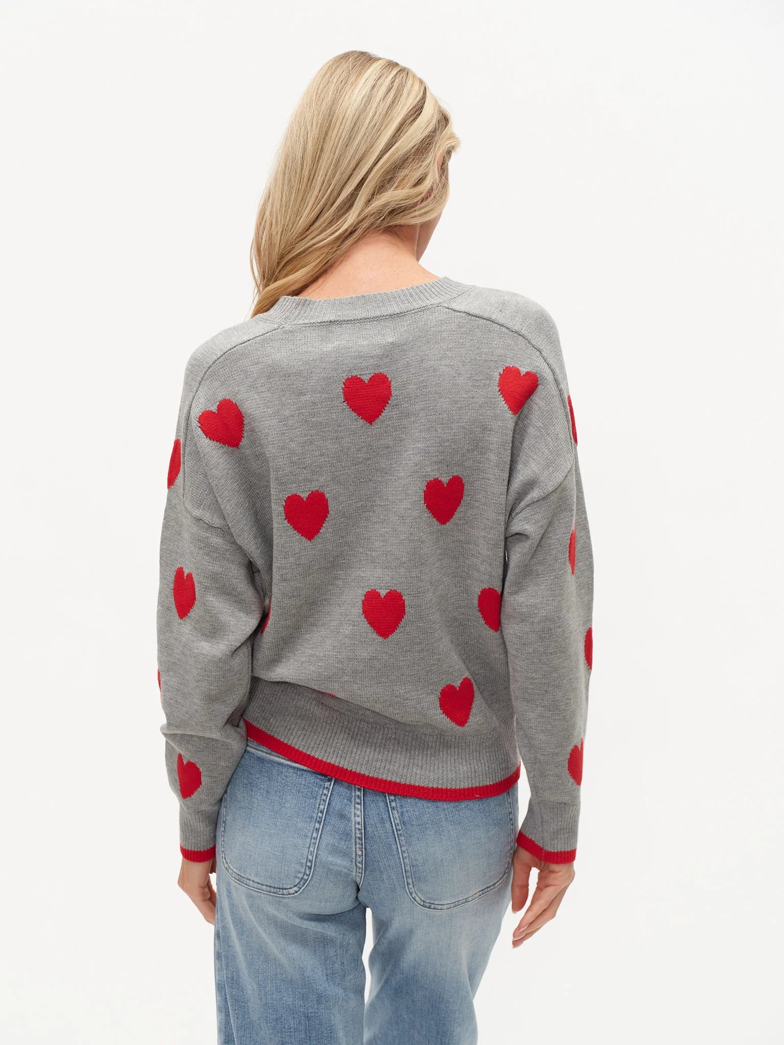 Valentina Graphic Heart Sweater