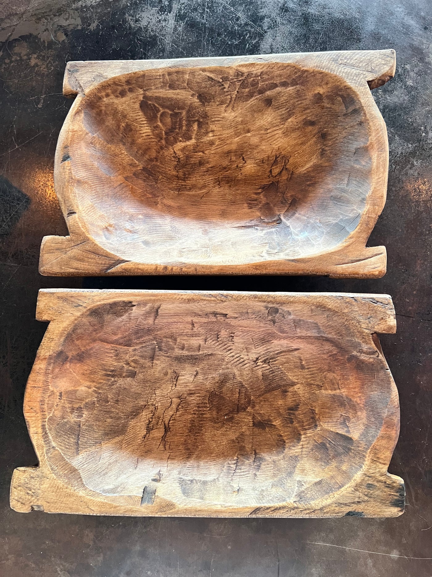 wood catchall/dough bowl