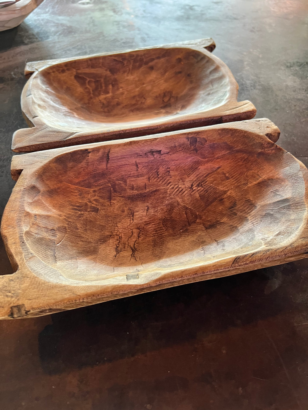wood catchall/dough bowl